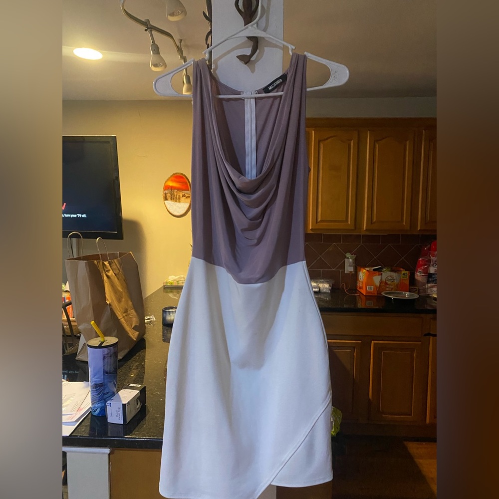 Low scoop dress